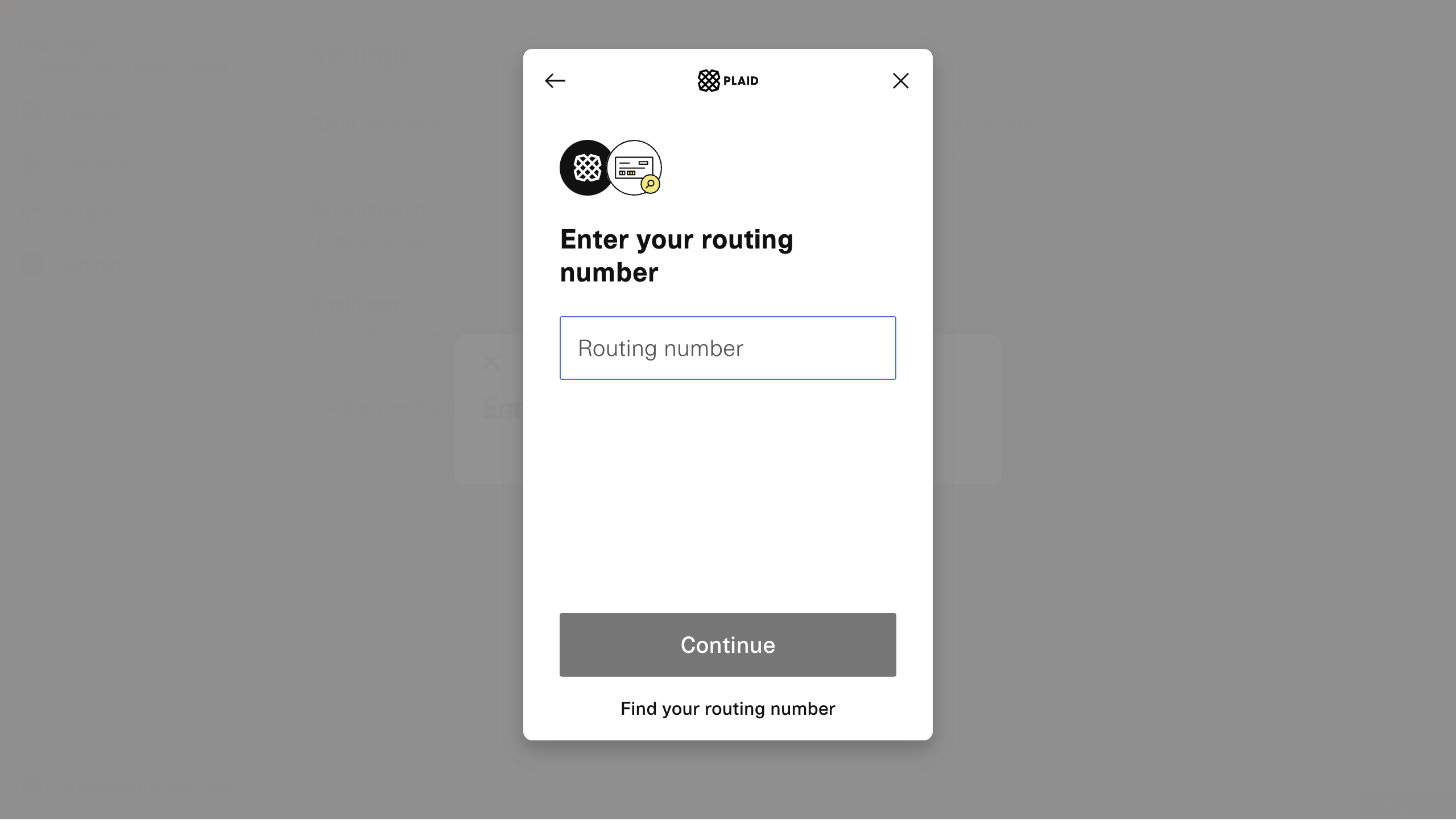 Zendesk - Add checking account with routing and account number 07.png
