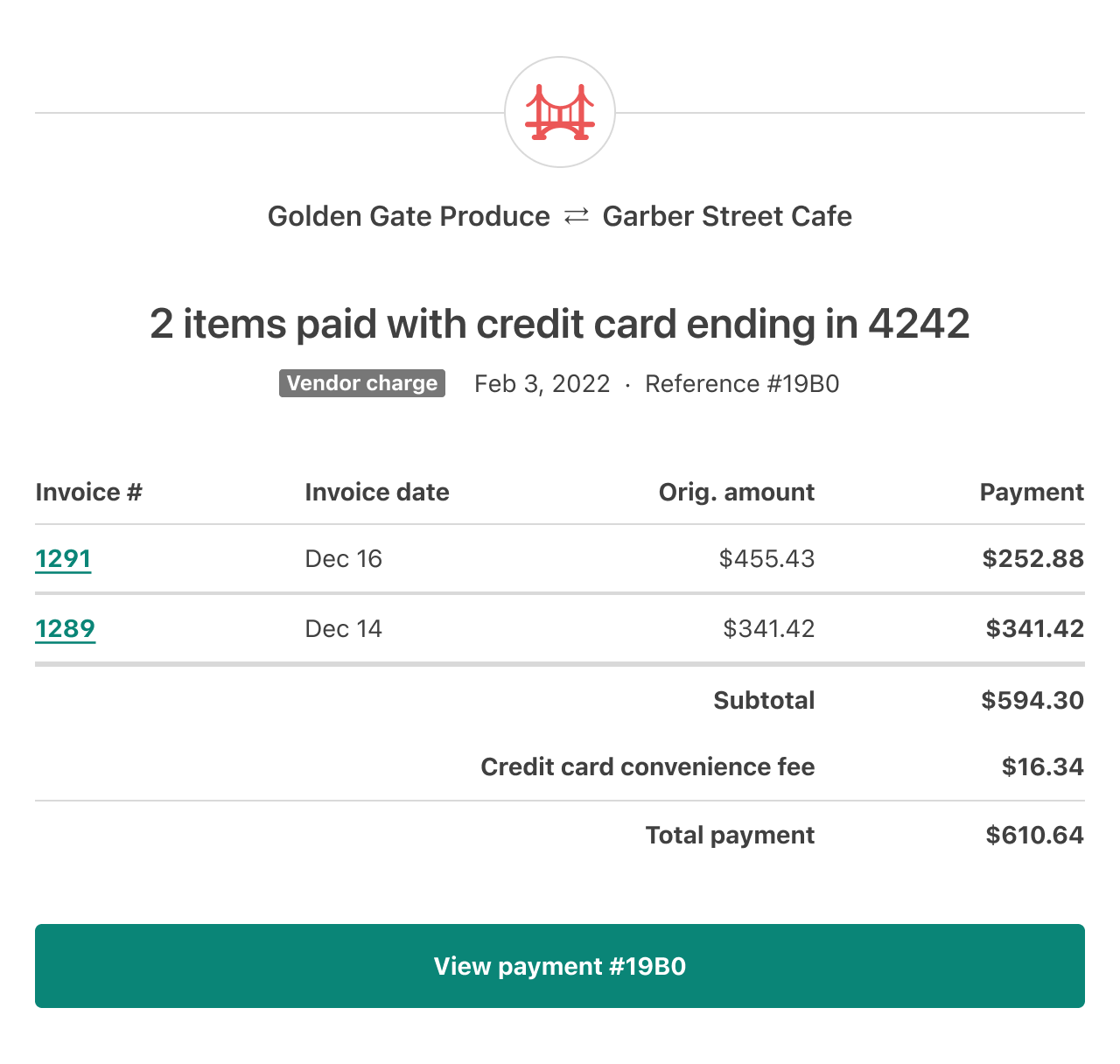 How to manually charge a customer's credit card Wholesail Help